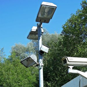 commercial security lighting Hanslope